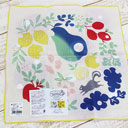 Reversible, hand-dye handkerchief, Fruits 