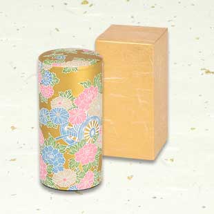 Tea Caddy YAYOI(GOSHOGURUMA GOLD)