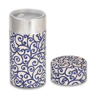 Tea Caddy AIZOME (ARABESQUE)